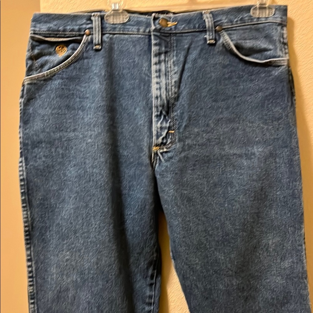 Wrangler George Strait Cowboy Cut Collection Men's Blue Jeans Size mens 36X36